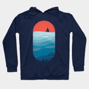 Le grand bleu (The big blue) Hoodie